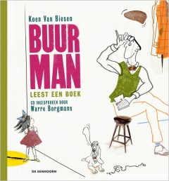 Buurman leest een boek